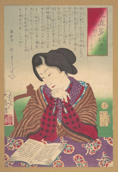 Sammlung der Wünsche: Wunsch nach einer Auslandsreise von Tsukioka Yoshitoshi