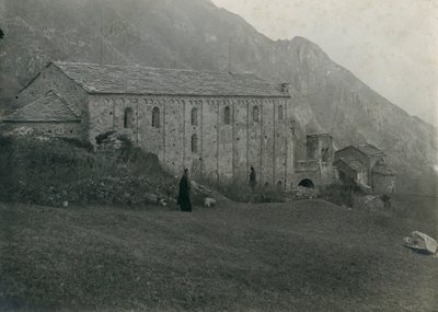 Abtei San Pietro al Monte, Civate, Lombardei, Italien, Fotografie von Ugo Monneret de Villard, um 1910 von Ugo Monneret de Villard