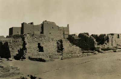 Kloster St. Simeon, Assuan, Ägypten, Foto von Ugo Monneret de Villard von Ugo Monneret de Villard