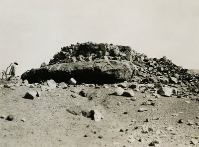 Ruinen in der Region Goz Regeb, Sudan, Fotografie von Ugo Monneret de Villard, um 1925 von Ugo Monneret de Villard