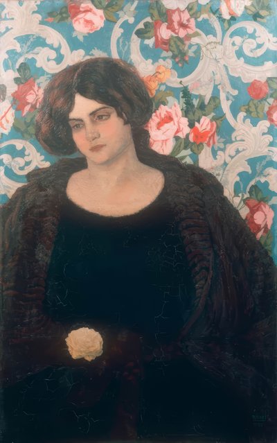 Bigia, die jüngere Schwester des Künstlers von Umberto Boccioni