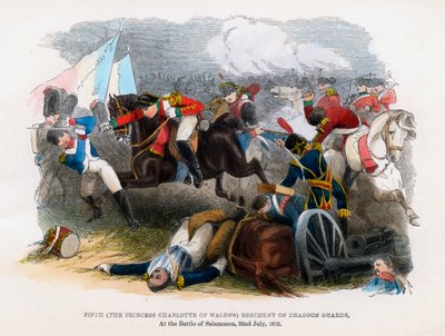 5. Regiment der Dragonergarde, Die Schlacht von Salamanca, 22. Juli 1812 von Unbekannt