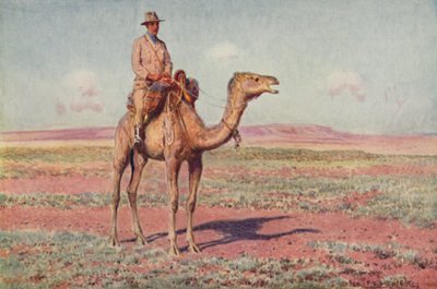Eine Szene in Zentralaustralien, 1923 von Unbekannt