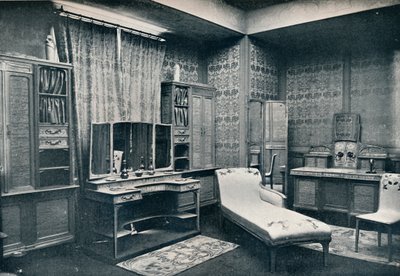 Ein Ankleidezimmer von Georges de Feure 1868-1943, 1900 von Unbekannt