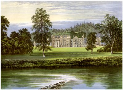 Abbotsford, Roxburghshire, Schottland, Heimat der Familie Scott, um 1880 von Unbekannt