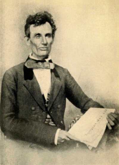 Abraham Lincoln, 1854, 1930 von Unbekannt