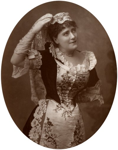 Ada Cavendish, britische Schauspielerin, 1882 von Unbekannt