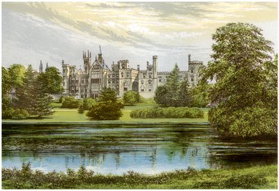 Alton Towers, Staffordshire, Wohnsitz des Earl of Shrewsbury, ca. 1880 von Unbekannt
