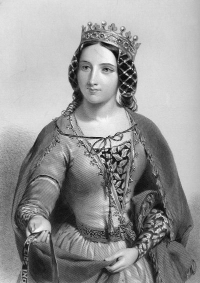 Anne von Warwick 1456-1485, Königin von König Richard III, 1851 von Unbekannt