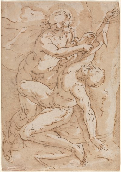 Apollo häutet Marsyas, 16. Jahrhundert von Unbekannt