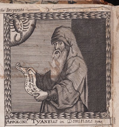 Apollonius von Tyana aus: Der Orden der Inspirati, 1659 von Unbekannt