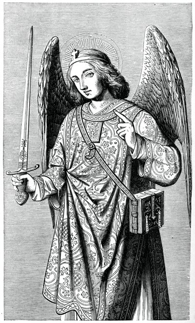 Erzengel St. Michael, 1870 von Unbekannt