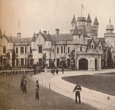 Schloss Balmoral, das Hochlandheim ihrer Majestäten, ca. 1916, 1935 von Unbekannt
