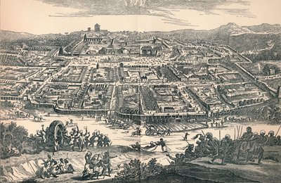 Banza Lovangri, die Hauptstadt des ehemaligen Königreichs Lovango, ca. 1670, 1903 von Unbekannt