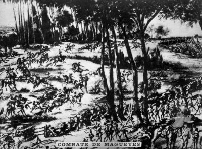 Schlacht von Magueyes, 1896, 1920er Jahre von Unbekannt
