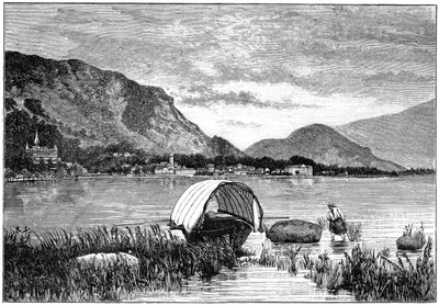 Baveno, am Lago Maggiore, Norditalien, 1900 von Unbekannt