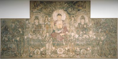 Bhaisajyaguru, der Buddha der Heilung und Medizin, ca. 1319 von Unbekannt