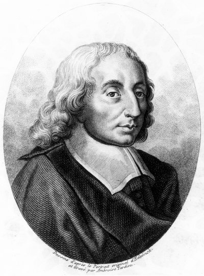 Blaise Pascal, französischer Mathematiker, Physiker und Philosoph, ca. 1660 von Unbekannt