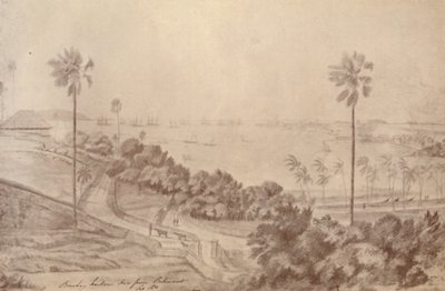 Bombay Hafen - Gesehen von Belmont, September 1821, 1936 von Unbekannt