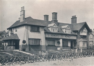 Bournville: Cottages in Holly Grove von WA Harvey, ca. 1900-1902 von Unbekannt