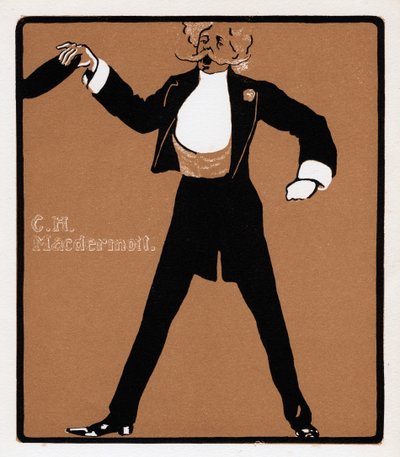 CH MacDermott 1845-1901, Music-Hall-Star, spätes 19. Jahrhundert von Unbekannt