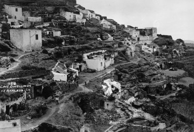 Höhlenwohnungen von Atalaya, Gran Canaria, Kanarische Inseln, Spanien, 20. Jahrhundert von Unbekannt