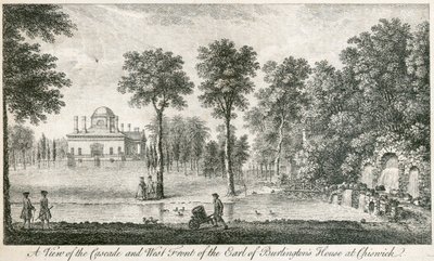 Chiswick House, Hounslow, London, 1750 von Unbekannt