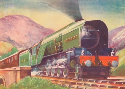 Cock O The North Lokomotive, L.N.E.R., in den Highlands, 1940 von Unbekannt
