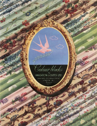Farbblöcke von Knighton & Cutts Ltd, 1941 von Unbekannt