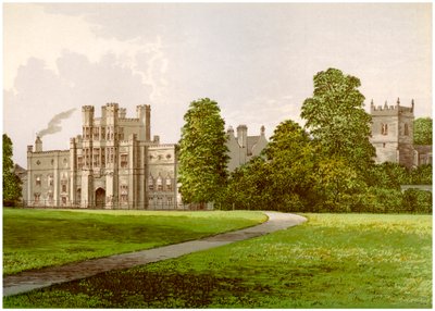 Coughton Court, Warwickshire, Heimat von Baronet Throckmorton, um 1880 von Unbekannt