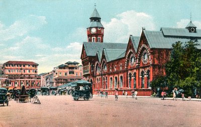 Crawford Markt, Bombay, Indien von Unbekannt