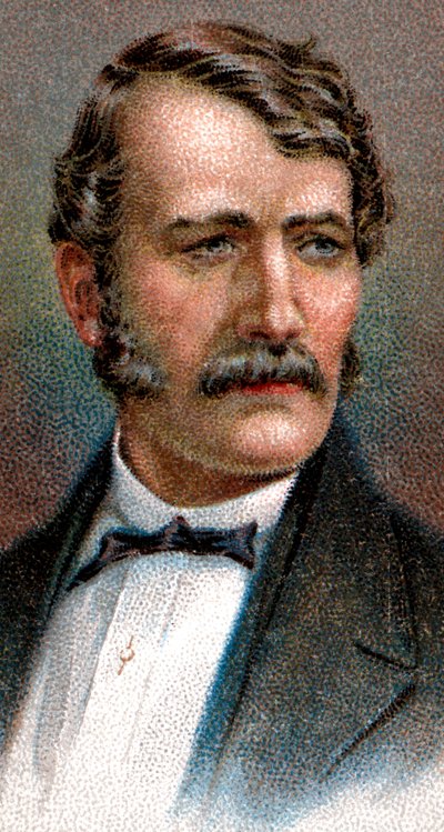 David Livingstone, schottischer Missionar und Afrikaforscher des 19. Jahrhunderts, um 1915 von Unbekannt