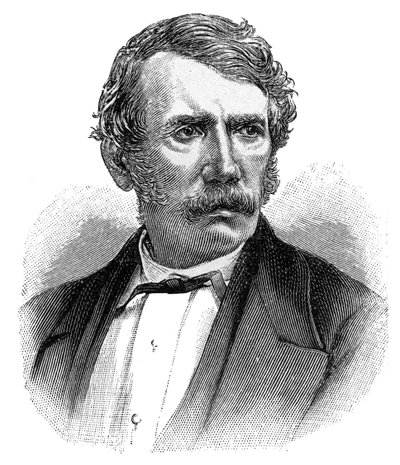 David Livingstone, schottischer Missionar und Entdecker des 19. Jahrhunderts, 1900 von Unbekannt