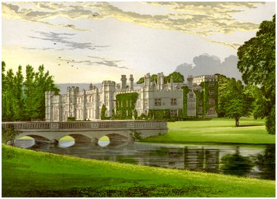 Deene Park, Northamptonshire, Heimat der Gräfin von Cardigan, um 1880 von Unbekannt