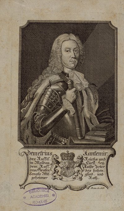 Dimitrie Cantemir 1673-1723, 1771 von Unbekannt