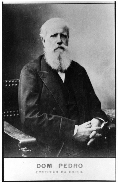 Dom Pedro, Kaiser von Brasilien, spätes 19. Jahrhundert von Unbekannt