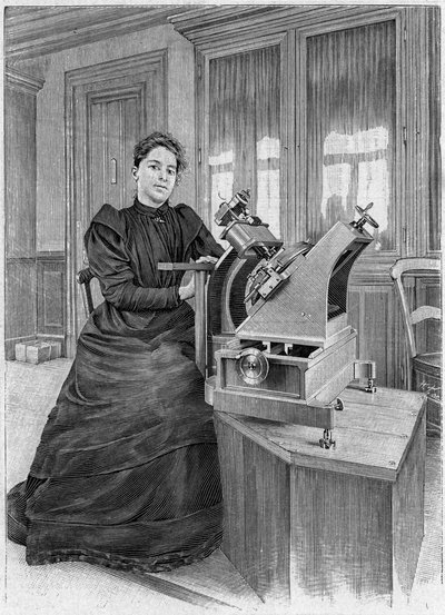 Dorothea Klumpke Roberts, amerikanische Mathematikerin und Astronomin, 1903 von Unbekannt