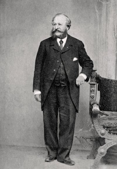 Dr. TW Evans, amerikanischer Zahnarzt und Biograf von Napoleon III, 19. Jahrhundert von Unbekannt