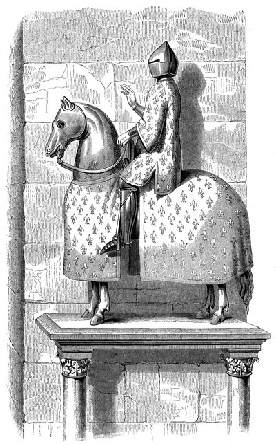 Reiterstatue von König Philipp dem Schönen von Unbekannt
