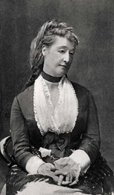 Eugenie de Montijo, Kaiserin Gemahlin von Napoleon III. von Frankreich, ca. 1865-1875 von Unbekannt