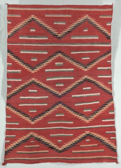 Eyedazzler-Stil-Teppich, ca. 1890-1900 von Unbekannt