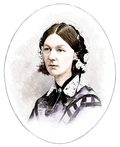 Florence Nightingale, britische Krankenschwester von Unbekannt