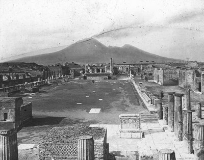 Forum, Pompeji, Italien von Unbekannt