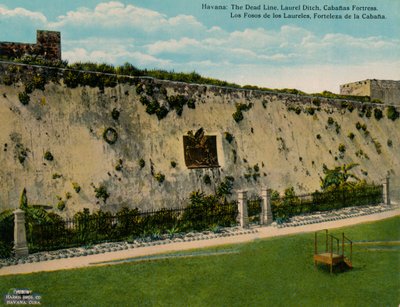 Foso de los Laureles und La Cabana Festung, Havanna, Kuba, um 1920 von Unbekannt