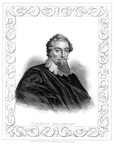 Francis Beaumont 1584-1616, englischer Dramatiker und Dichter von Unbekannt