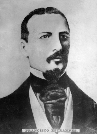 Francisco Estrampes 1827-1855, kubanischer Lehrer und Journalist, ca. 1910 von Unbekannt
