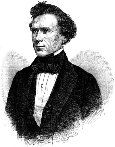 Franklin Pierce, 14. Präsident der Vereinigten Staaten, um 1880 von Unbekannt