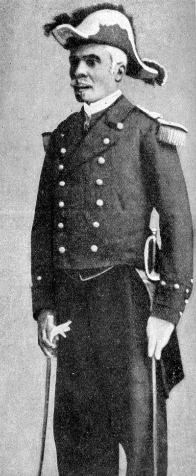 François C. Antoine Simon, Präsident von Haiti, als Admiral gekleidet von Unbekannt