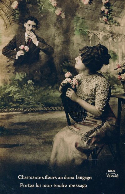 Französische Postkarte, um 1900 von Unbekannt