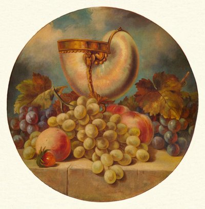 Fruchtstück, um 1850, 1938 von Unbekannt